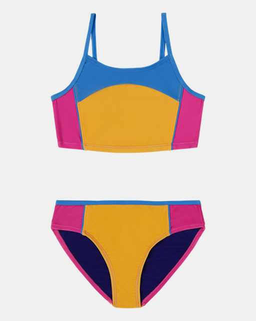 Little Girls' UA Colorblock Bikini